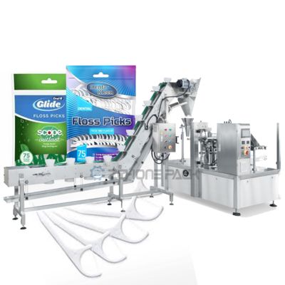 Dental Floss Packaging machine, bagging Machine, automatic Counting, Feeding, and Sealing