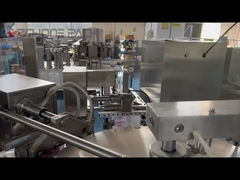 Granül Döner Paketleme Makinesi Pamuklu Çubuk Buz Küpü Hattı Köfte Tavuk Kanatları