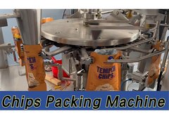 ZCHONE 1300kg Otomatik Vakum Paketleme Makinesi Gıda Granülü Çok İstasyonlu