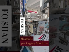 Et Ürünleri Torbalama Otomatik Paketleme Makinesi Malzeme Sıfırlama Vakum Azot altında