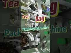 Çay torbası makinesi Çeşitli Çiçek Çay Karıştırma Makinesi Şeffaf Ağı Üçgen Çay torbaları